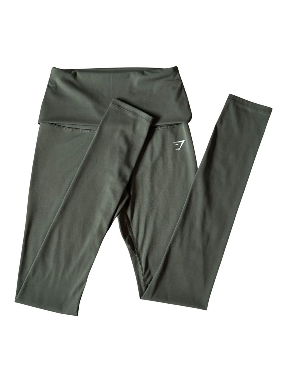 Gymshark Everyday Seamless High Waisted Leggings - Strength Green Size XS